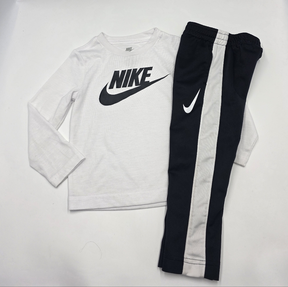 Nike boys' long-sleeved tee and pants size 3T - Picture 1 of 6